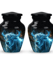 Cosmic Energy Bull Urn For Ashes - Bull Large Urn For Adult Human