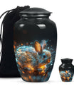 Luminous Mystic Bunny Urn - Rabbit Urns For Ashes Cremation