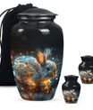 Luminous Mystic Bunny Urn - Rabbit Urns For Ashes Cremation