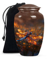 Fiery Dragonfly Urn - Dragonfly Ashes Memorial Urn For Male And Female