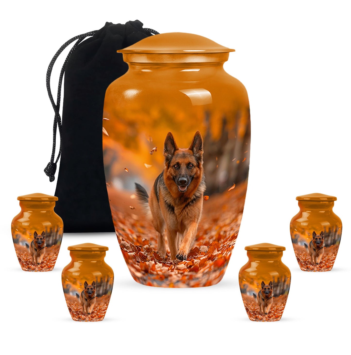 Personalized Dog Memorial Urn for Pet Ashes - Yatskia