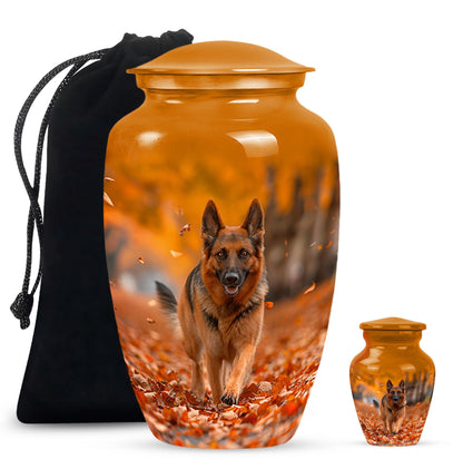 Personalized Dog Memorial Urn for Pet Ashes - Yatskia