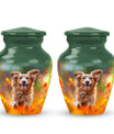 Joyful Pet Dog Cremation Urn - Perfect Urns For Pet Memorials