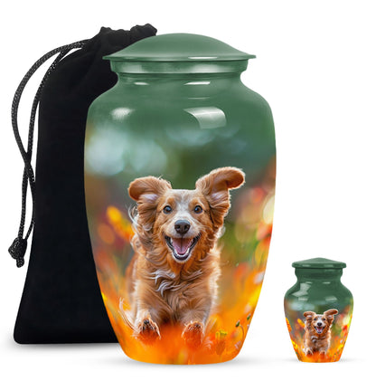 Personalized Dog Cremation Urn for Pet Ashes - Yatskia