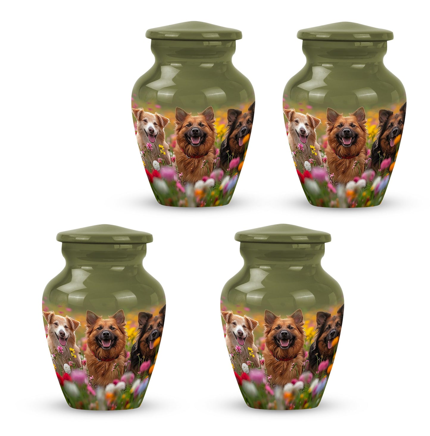 Personalized Dog Cremation Urn for Pet Ashes - Yatskia