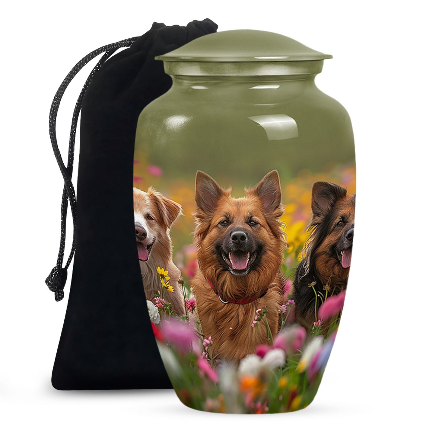 Personalized Dog Cremation Urn for Pet Ashes - Yatskia