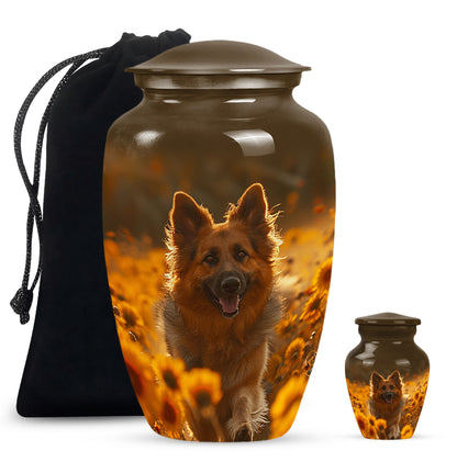 Personalized Dog Cremation Urn for Pet Ashes - Yatskia