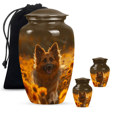 Large Urn With 2 Keepsake Urn