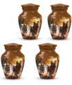 German Shepherd Memorial Urn For Dogs - Autumn Cremation Urn For Pet