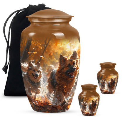 Personalized Dog Cremation Urn for Pet Ashes - Yatskia