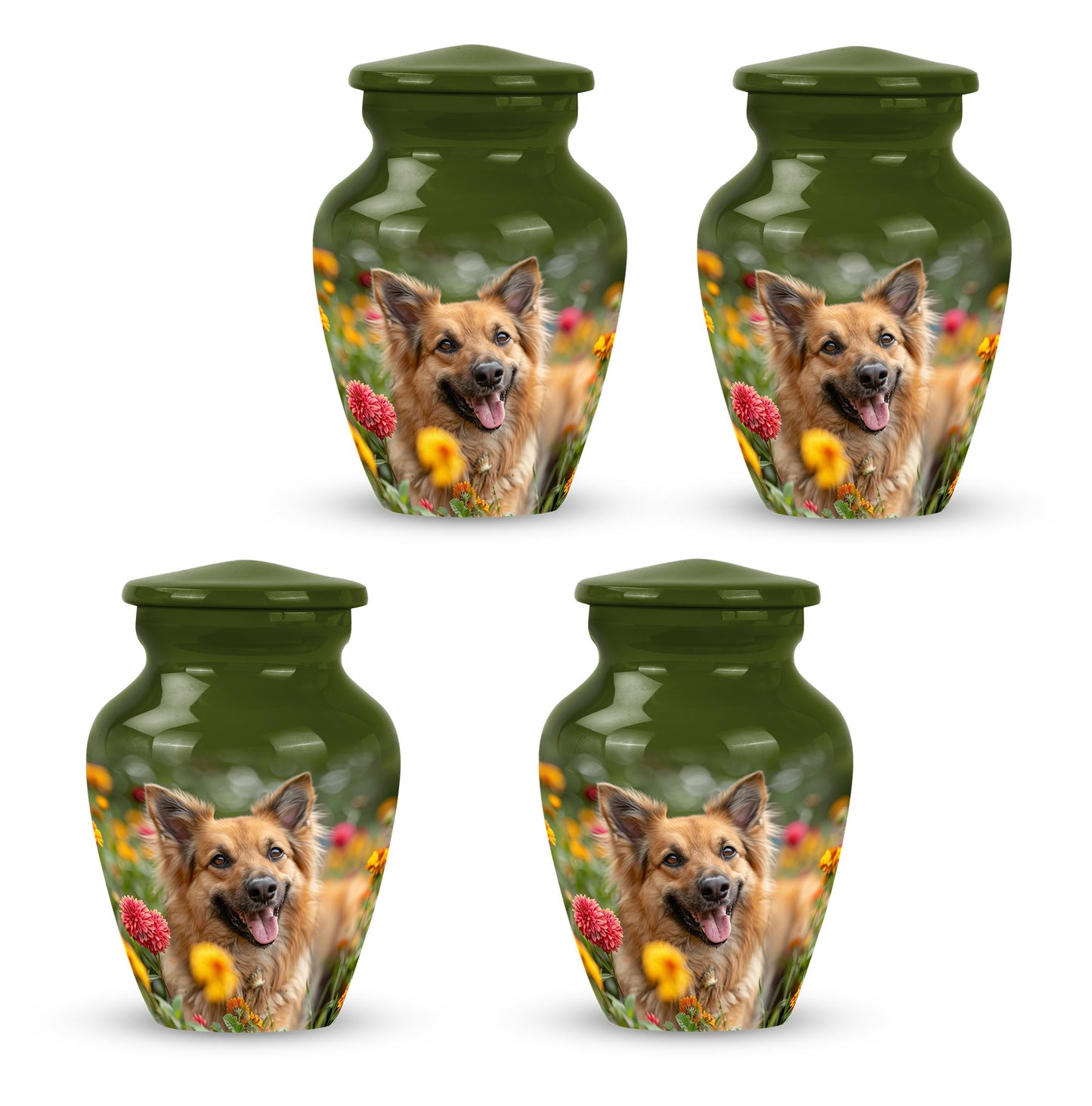 Personalized Dog Cremation Urn for Pet Ashes - Yatskia