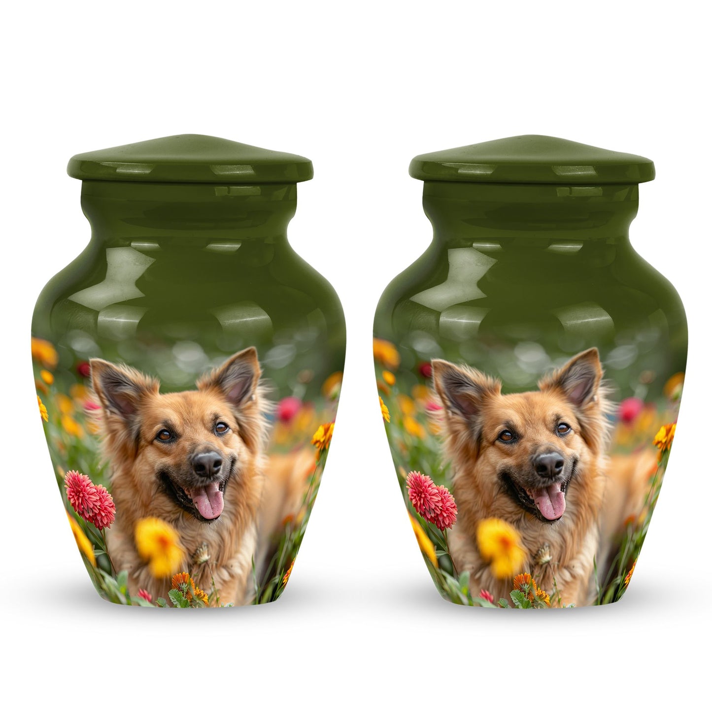 Personalized Dog Cremation Urn for Pet Ashes - Yatskia
