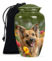 Pet Cremation Ashes Urn For Dog - Puppy Funeral Large Urns