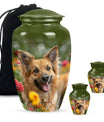 Pet Cremation Ashes Urn For Dog - Puppy Funeral Large Urns
