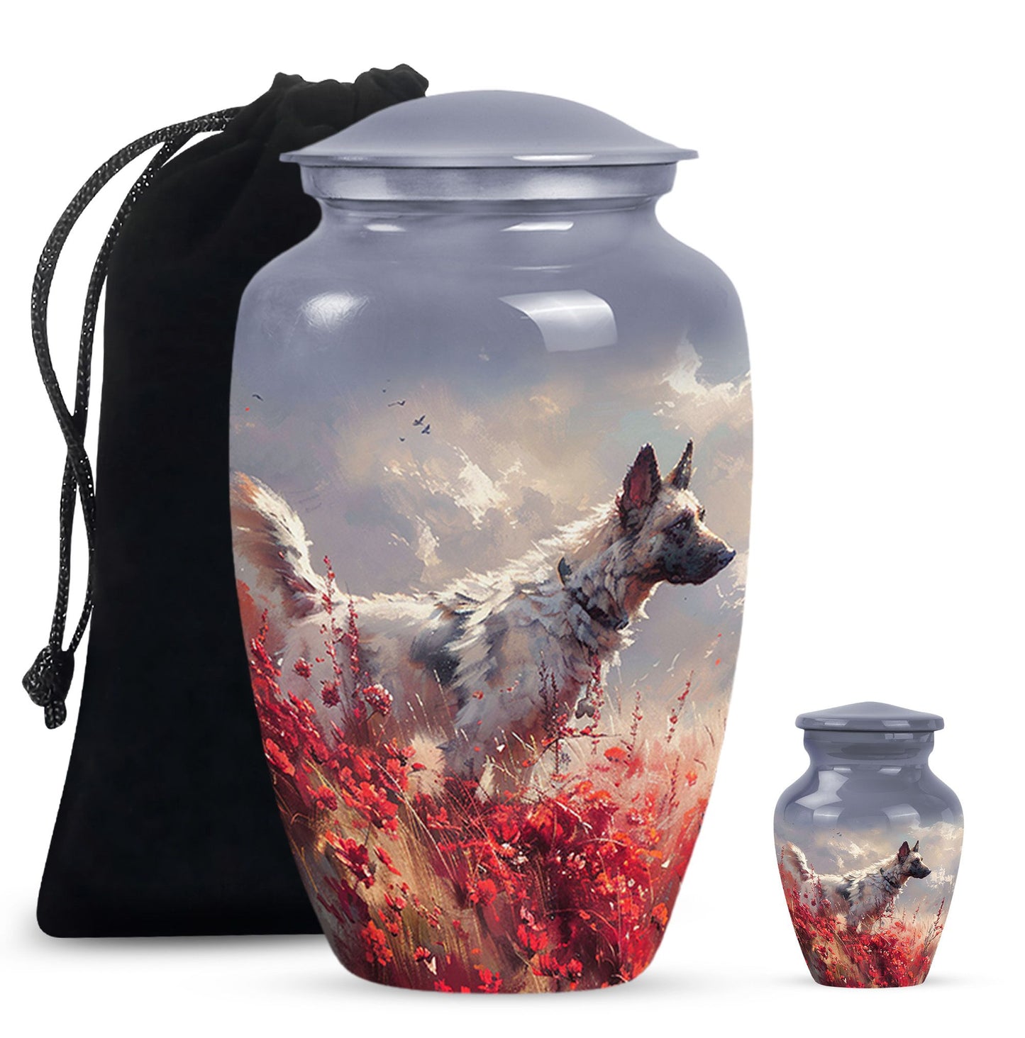 Personalized Dog Memorial Urn for Pet Ashes -  Yatskia