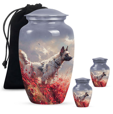 Large Urn With 2 Keepsake Urn