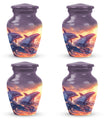 Sunset Dolphin Memorial Urn For Women - Large Urns For Adult Human Ashes
