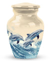 Dolphin Urn For Men & Women - Dolphin Funeral Ashes Urn