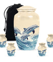 Dolphin Urn For Men & Women - Dolphin Funeral Ashes Urn