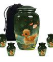 Animated Duckling's Urn For Adults - Duck Funeral Cremation Urn For Ashes