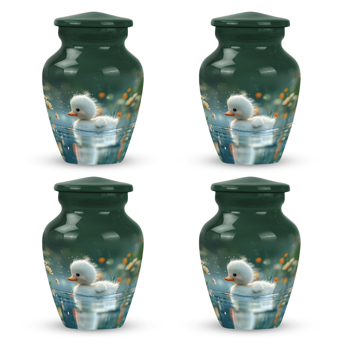 Personalized Bird Memorial Urn for Women - 10-inch, 200 cu in - Yatskia