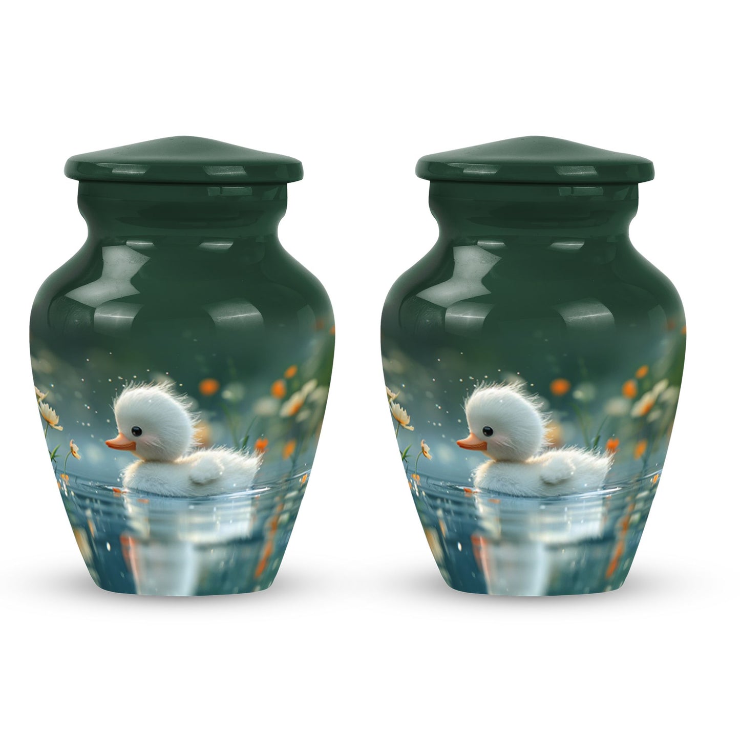 Personalized Bird Memorial Urn for Women - 10-inch, 200 cu in - Yatskia