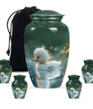 Cute Duckling Funeral Urn - Duck Memorial Urn For Women