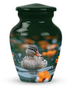 Duck Urn Memorial For Women - Funeral Cremation Urn For Ashes