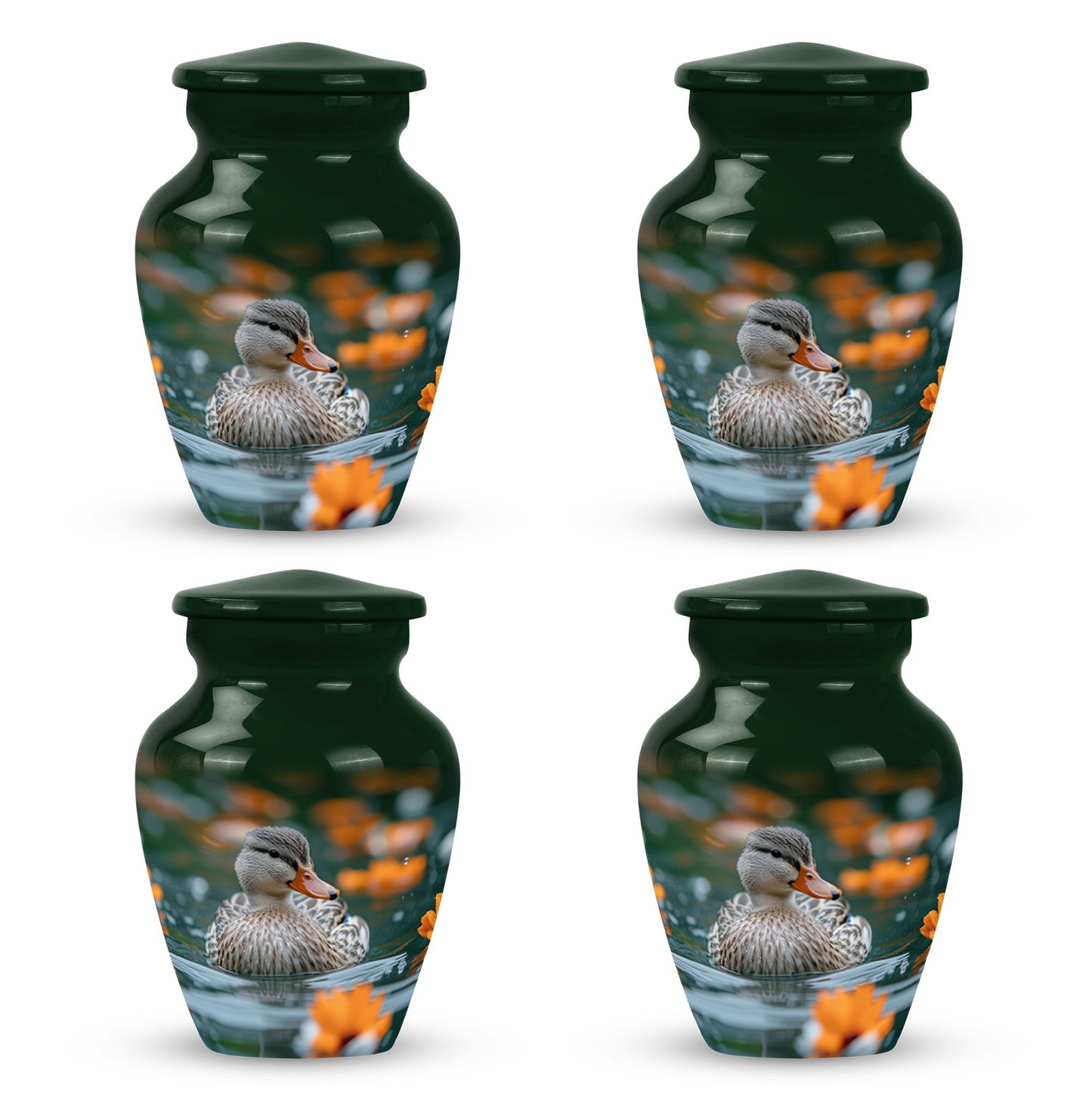 Personalized Bird Cremation Urn for Women - 10-inch, 200 cu in - Yatskia
