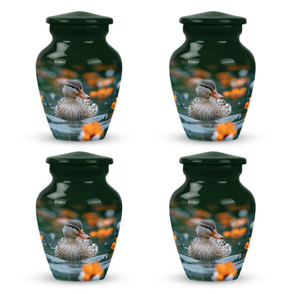 Personalized Bird Cremation Urn for Women - 10-inch, 200 cu in - Yatskia