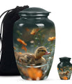Duckling Memorial Urn For Human Ashes - Large Urn For Women