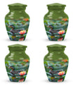 Duck Funeral Urn For Ashes - Green Cremation Urn For Men & Women