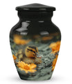 Duckling Memorial Ashes Urn For Loved Ones - Baby Duck Urn For Humans