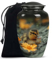 Duckling Memorial Ashes Urn For Loved Ones - Baby Duck Urn For Humans