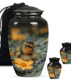 Duckling Memorial Ashes Urn For Loved Ones - Baby Duck Urn For Humans