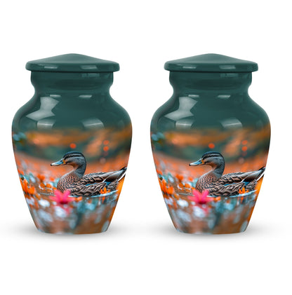 Personalized Bird Cremation Urn for Men & Women - 10-inch, 200 cu in - Yatskia