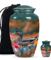 Duck Cremation Ashes Memorial Urn - Funeral Urn For Men & Women