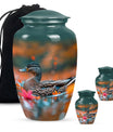 Duck Cremation Ashes Memorial Urn - Funeral Urn For Men & Women