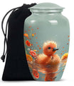 Baby Duck Memorial Urn Combo Set - Large And Keepsake Ashes Urn