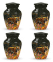 Bengal Tiger Urn Combo Set  - Large & Keepsake Urn Set For Funeral