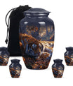 Resting Tiger Cremation Urns For Human Ashes - Urns For Men & Women