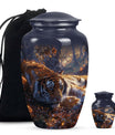 Resting Tiger Cremation Urns For Human Ashes - Urns For Men & Women