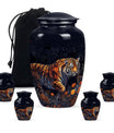Tiger Cremation Urn for Ashes – Majestic Wildlife Funeral Urn For Ashes