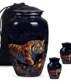 Tiger Cremation Urn for Ashes – Majestic Wildlife Funeral Urn For Ashes