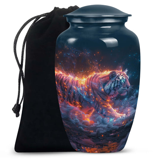 Tiger Funeral Urn - Urn Small Burial Urns For Adult Human Ashes