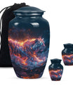 Tiger Funeral Urn - Urn Small Burial Urns For Adult Human Ashes
