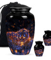 Tiger Cremation Urn for Human Ashes - Memorial Urn for Mom and Dad