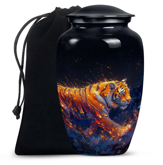 Majestic Tiger Cremation Urn for Human Ashes - Urn for Mom and Dad