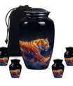 Majestic Tiger Cremation Urn for Human Ashes - Urn for Mom and Dad