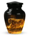 Golden Tiger Burial Urn for Ashes – Elegant Memorial Urn For Dad & Mom
